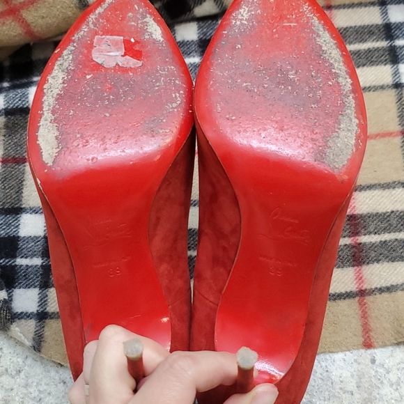 Christian Louboutin Red Pumps - Picture 4 of 8